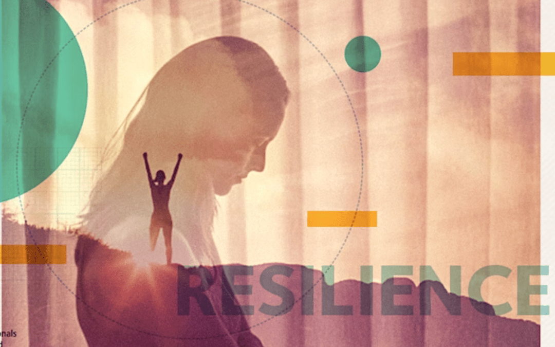 Graphic design for a course on stress resilience