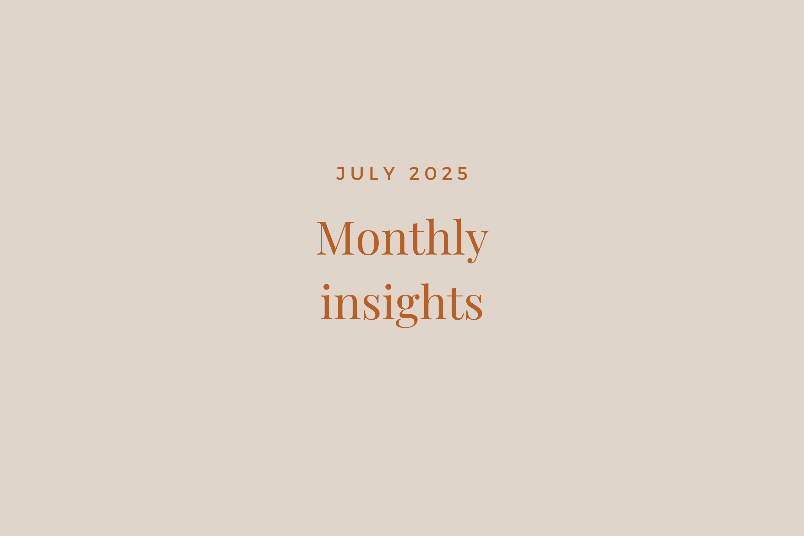 What we explored this month & a resource worth sharing